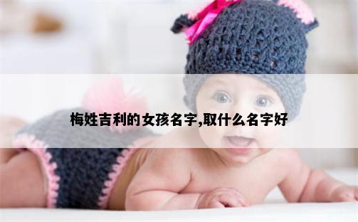 梅姓吉利的女孩名字,取什么名字好