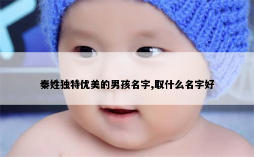 秦姓独特优美的男孩名字,取什么名字好