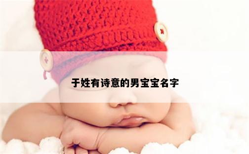 于姓有诗意的男宝宝名字