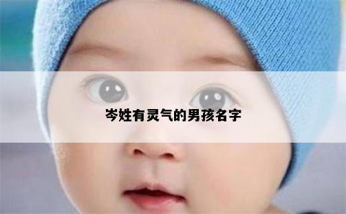 岑姓有灵气的男孩名字