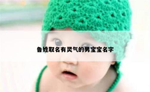 鲁姓取名有灵气的男宝宝名字