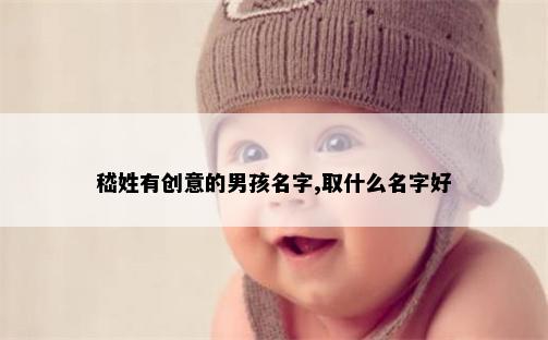 嵇姓有创意的男孩名字,取什么名字好