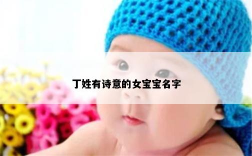 丁姓有诗意的女宝宝名字