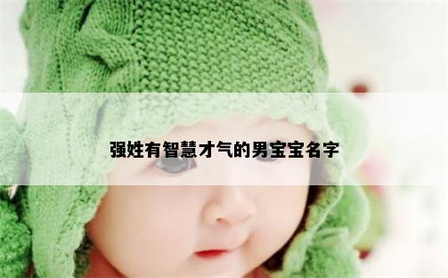 强姓有智慧才气的男宝宝名字