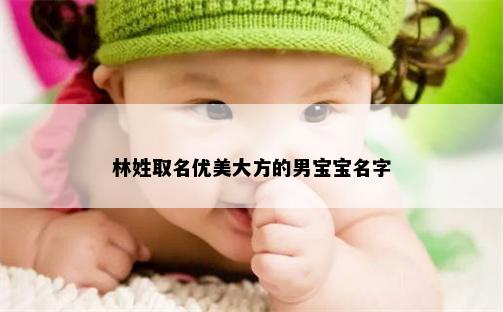 林姓取名优美大方的男宝宝名字