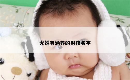 尤姓有涵养的男孩名字