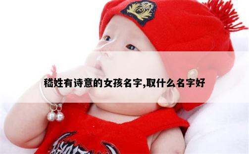 嵇姓有诗意的女孩名字,取什么名字好