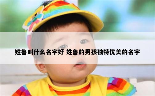 姓鲁叫什么名字好 姓鲁的男孩独特优美的名字