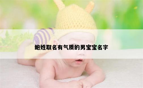 鲍姓取名有气质的男宝宝名字