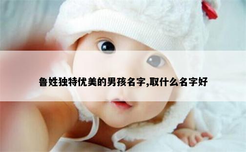 鲁姓独特优美的男孩名字,取什么名字好