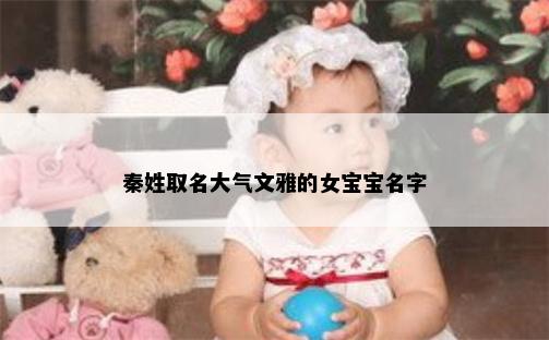 秦姓取名大气文雅的女宝宝名字